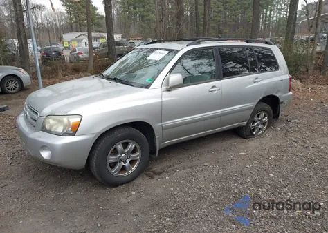 2005 Toyota Highlander V6 from USA, damaged, VIN JTEDP21A650085512